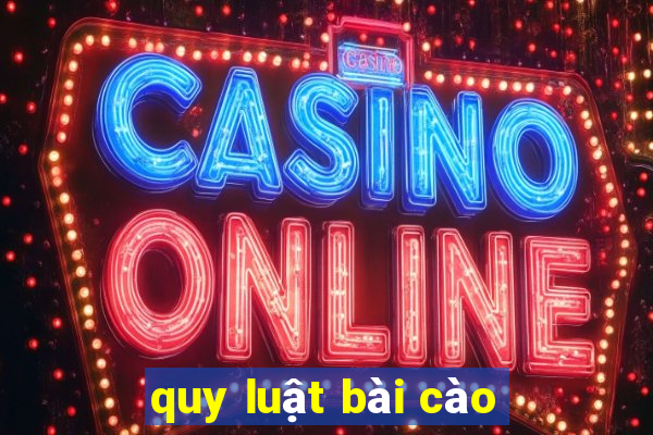 quy luật bài cào