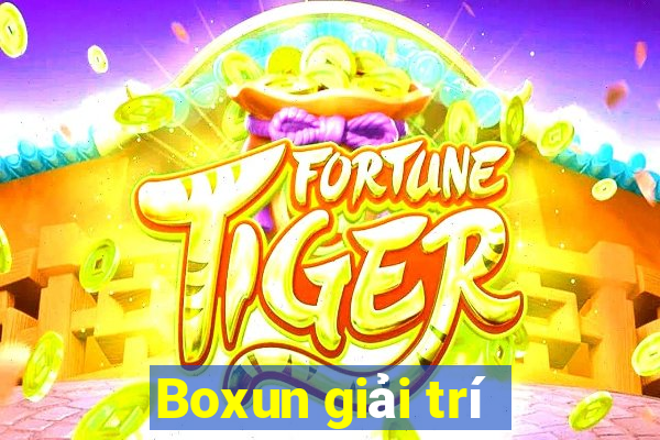 Boxun giải trí