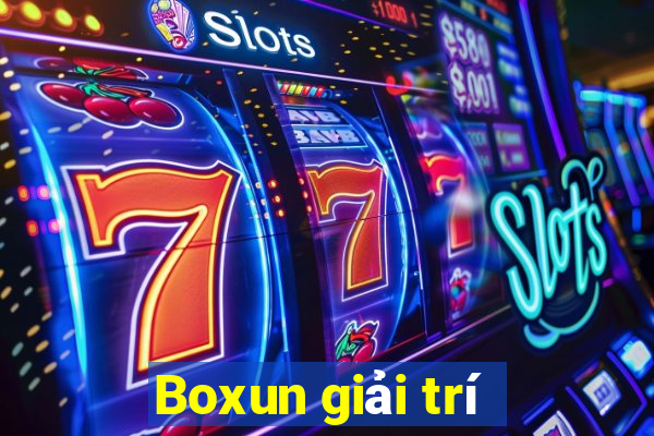 Boxun giải trí