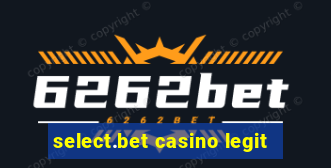 select.bet casino legit