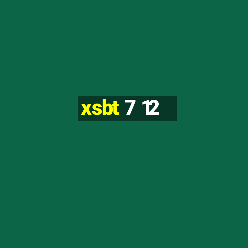 xsbt 7 12