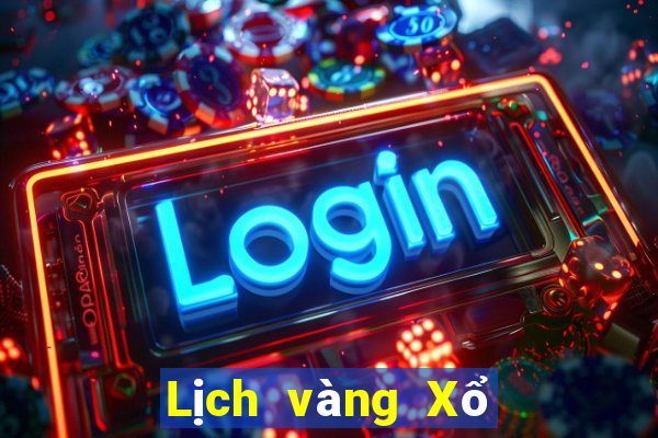 Lịch vàng Xổ số Tải về