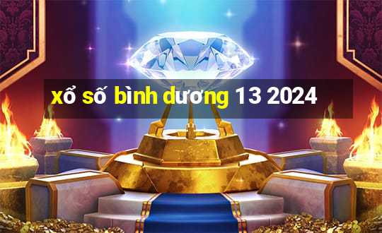 xổ số bình dương 1 3 2024