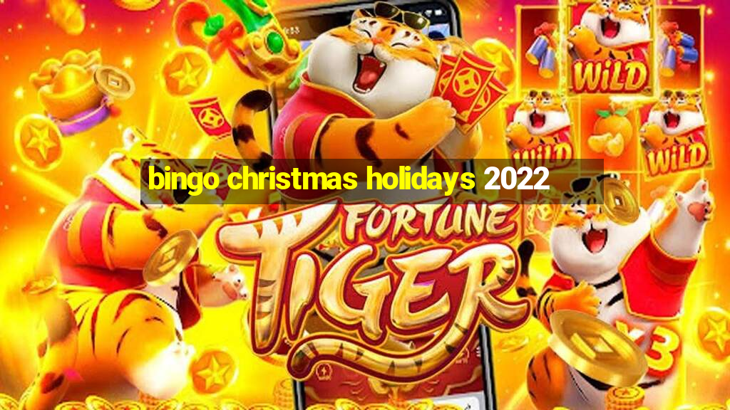 bingo christmas holidays 2022