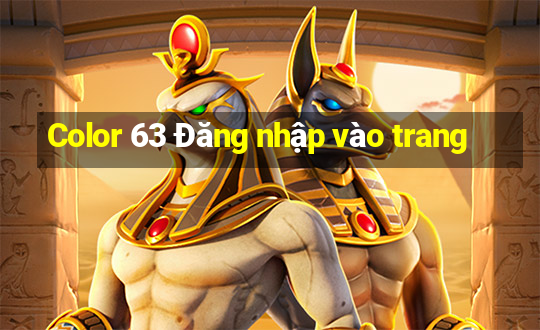 Color 63 Đăng nhập vào trang