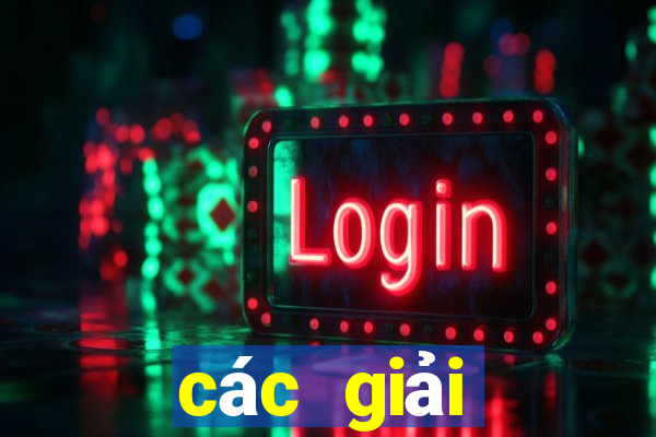 các giải thưởng của vé số