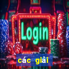 các giải thưởng của vé số