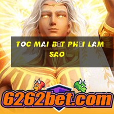 tóc mái bết phải làm sao