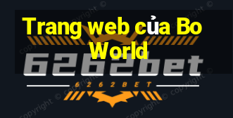 Trang web của Bo World