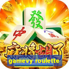 gamevy roulette