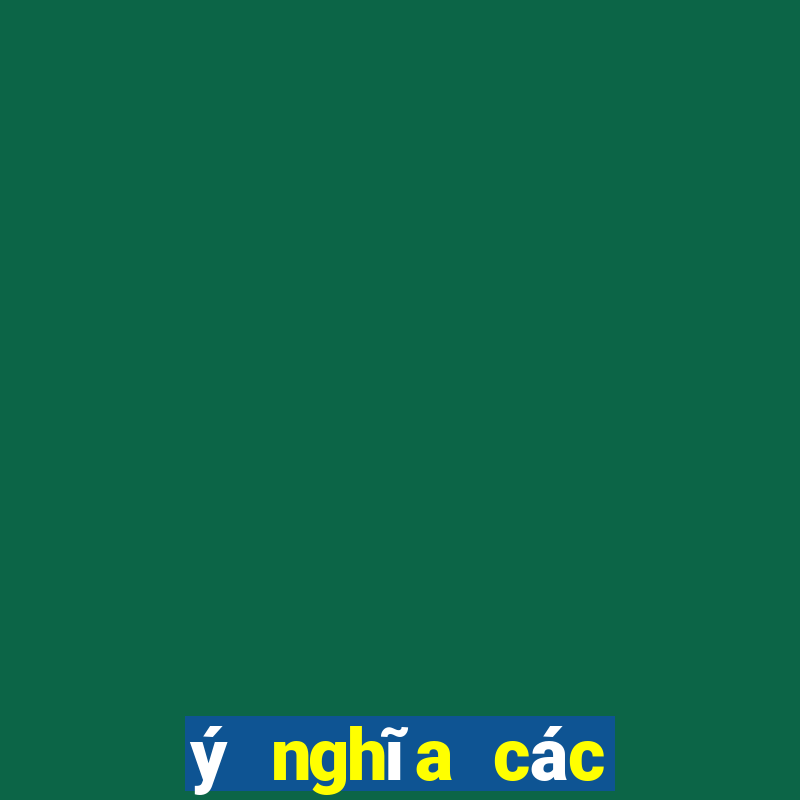 ý nghĩa các quân bài chắn