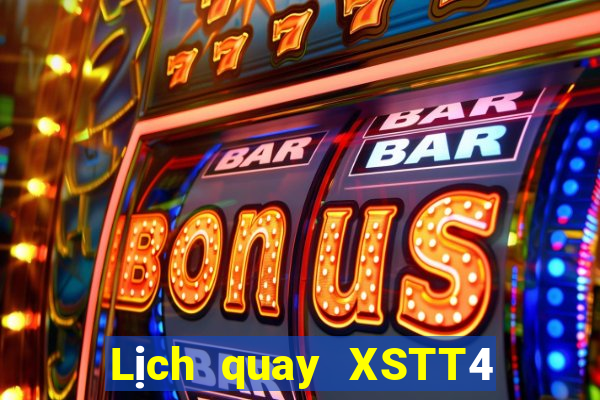 Lịch quay XSTT4 ngày 28