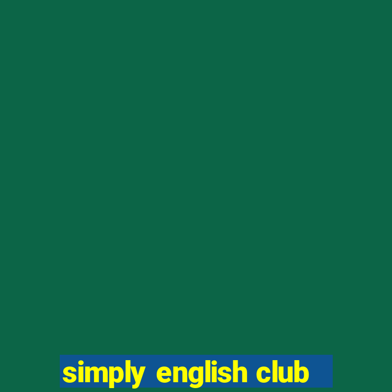 simply english club