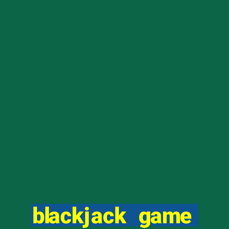 blackjack game rules online