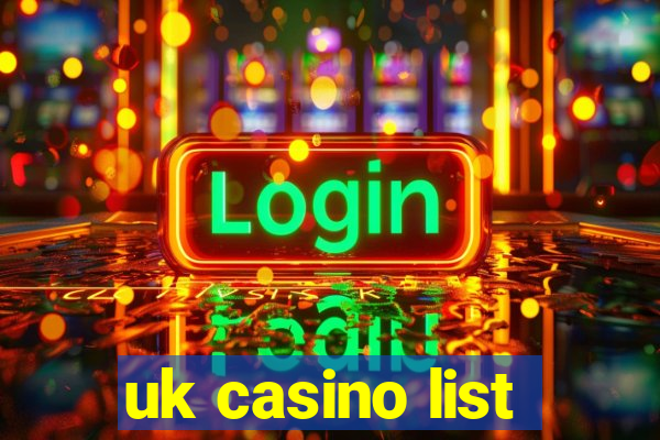 uk casino list