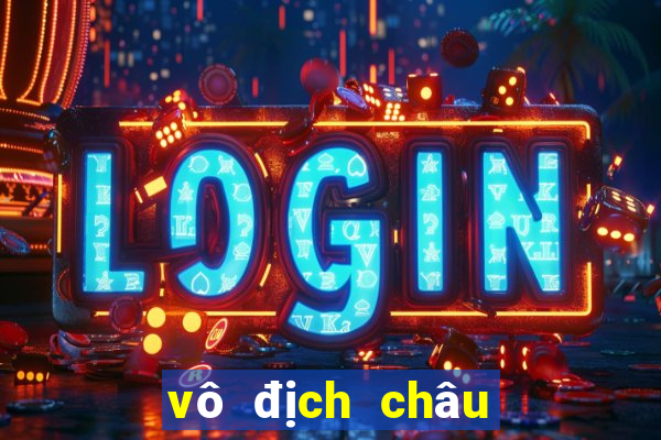 vô địch châu âu clb