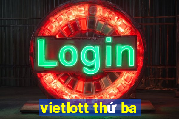 vietlott thứ ba