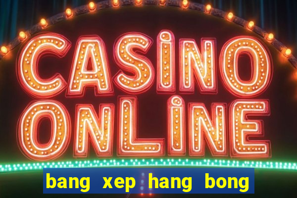 bang xep hang bong da nga