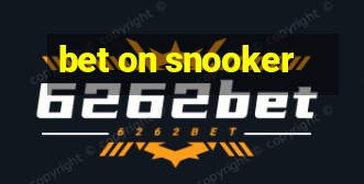 bet on snooker