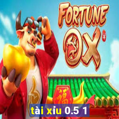 tài xỉu 0.5 1