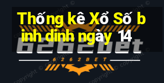 Thống kê Xổ Số binh dinh ngày 14