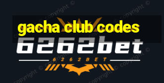 gacha club codes