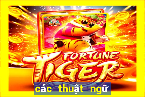 các thuật ngữ trong poker