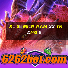 xổ số miền nam 22 tháng 6