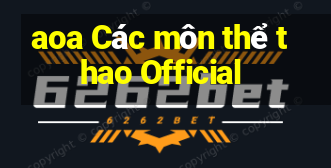 aoa Các môn thể thao Official