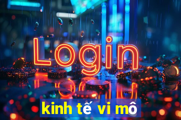 kinh tế vi mô