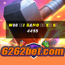 W88 Đại bàng đỏ xổ số 4455