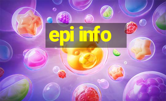 epi info