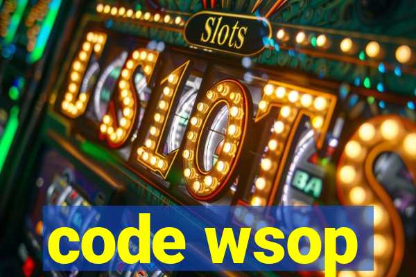 code wsop