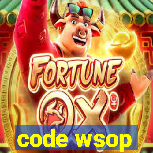 code wsop