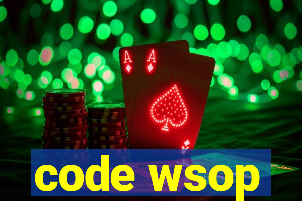 code wsop