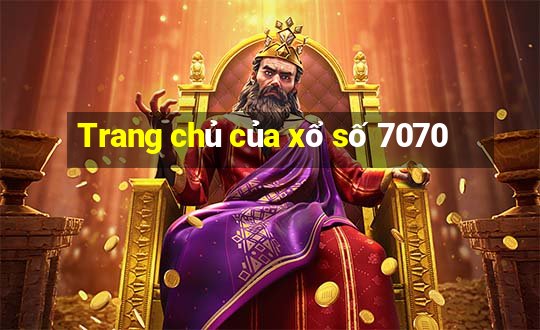 Trang chủ của xổ số 7070