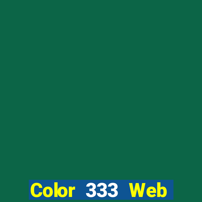 Color 333 Web Đăng nhập