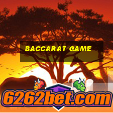 Baccarat game