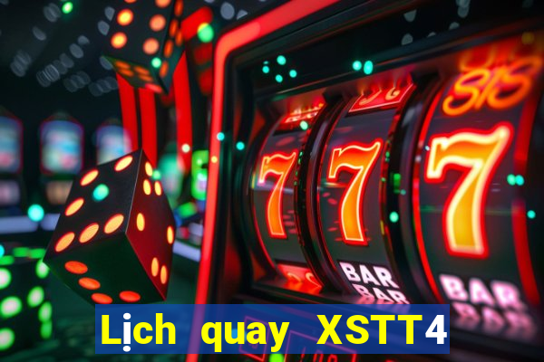 Lịch quay XSTT4 ngày 29