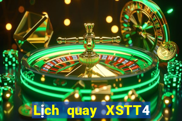 Lịch quay XSTT4 ngày 29