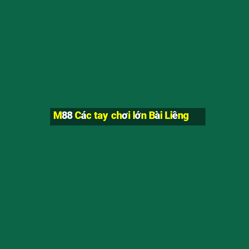 M88 Các tay chơi lớn Bài Liêng