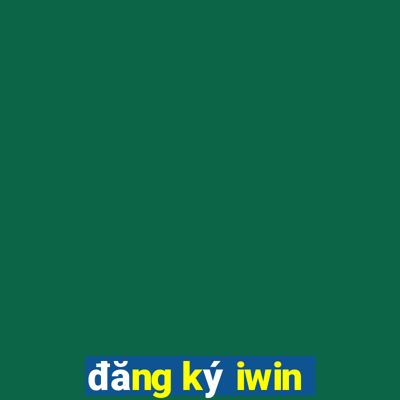 đăng ký iwin