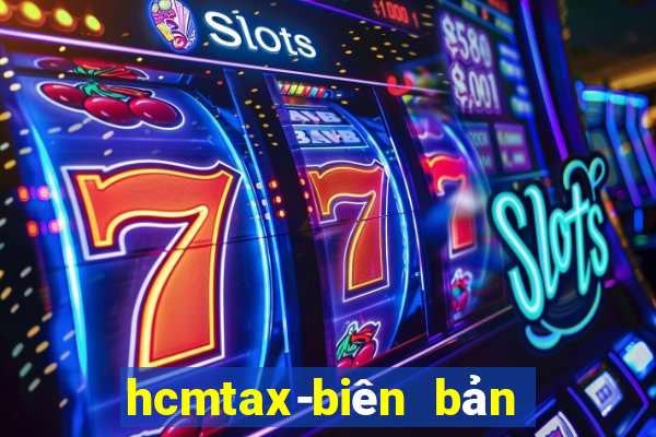 hcmtax-biên bản xăng dầu