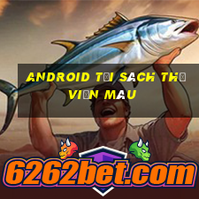 Android tải sách thư viện màu