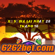 xổ số gia lai ngày 28 tháng 10