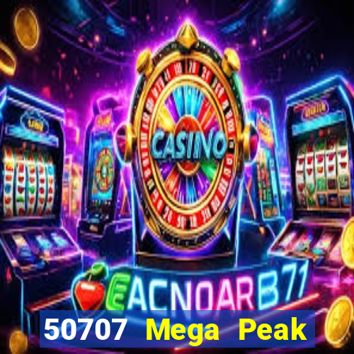 50707 Mega Peak Xổ số hạ cánh