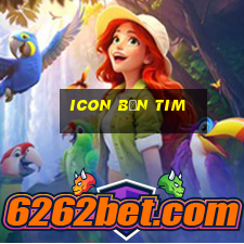 icon bắn tim