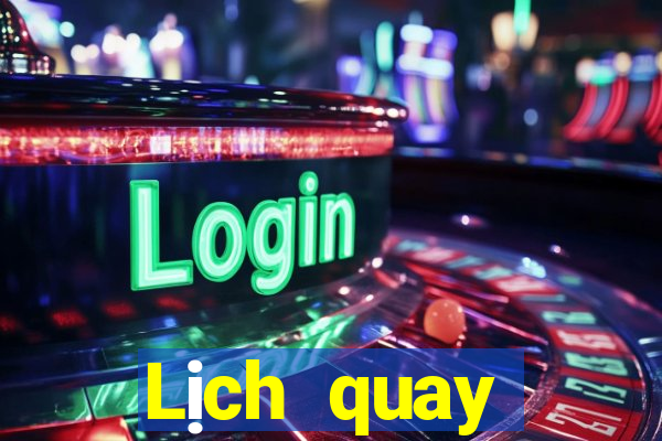 Lịch quay XSBINGO18 Thứ 4