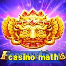 casino math