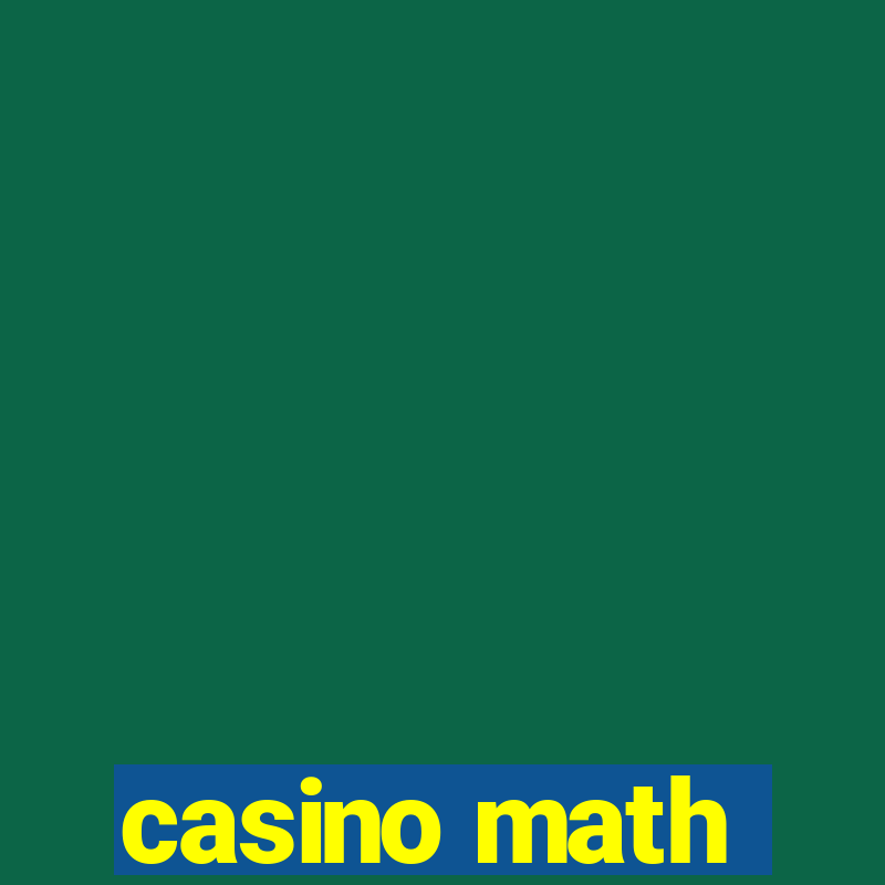 casino math